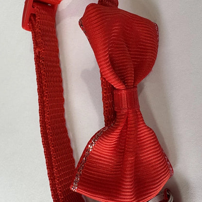Pet Collars New Bow Bell Collars with Buckle Cute Cat Collars Pet Supplies Red Adjustable dog Dressing Tool Pet Accessories