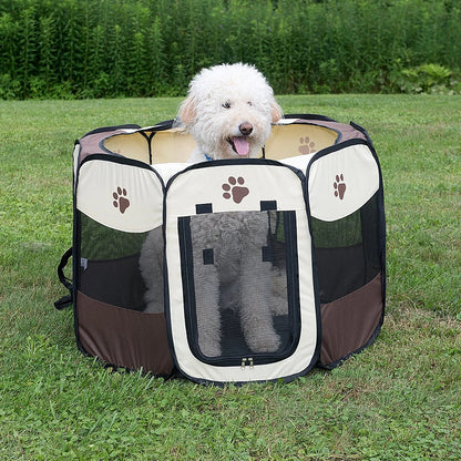 Portable Foldable Kennel Octagonal