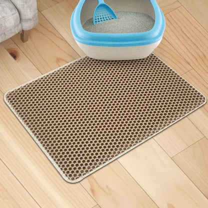 Cat Litter Mat Waterproof Double Layer