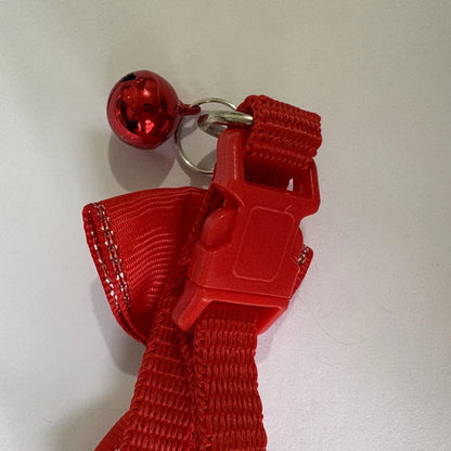 Pet Collars New Bow Bell Collars with Buckle Cute Cat Collars Pet Supplies Red Adjustable dog Dressing Tool Pet Accessories