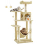 Feandrea Cat Tree, 56.3-Inch Cat Tower for Indoor Cats,