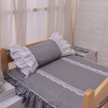 Cute Solid Wood Pet Bed