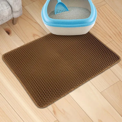Cat Litter Mat Waterproof Double Layer
