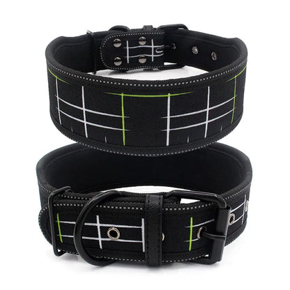Reflective Puppy Dog Collar with Buckle Soft Padded