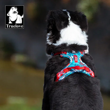 Dog Harness Camouflage Reflective Nylon