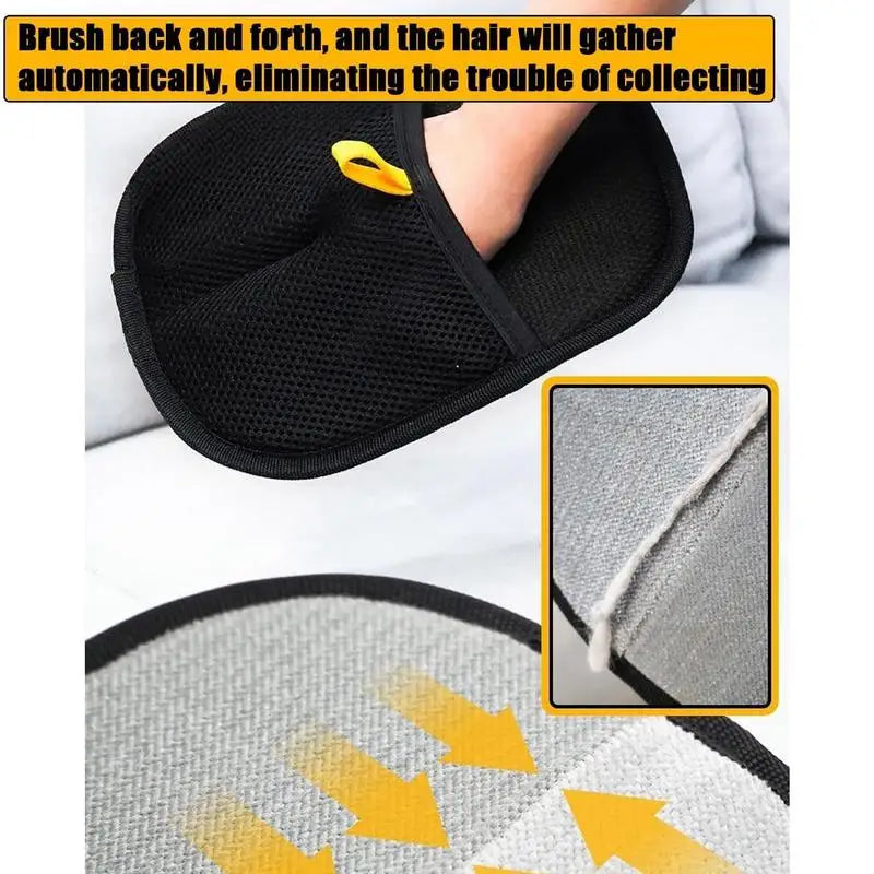 Pet Grooming Gloves Double Sided