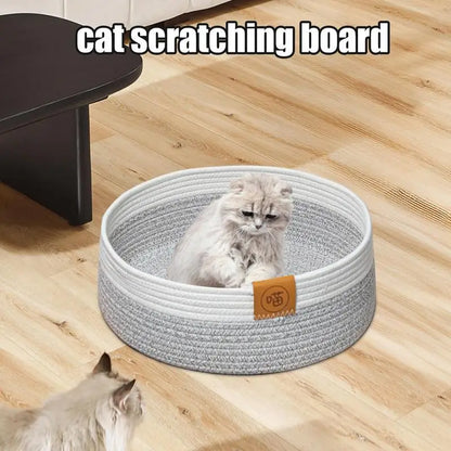 Woven Cat Bed Basket