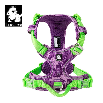 Dog Harness Camouflage Reflective Nylon