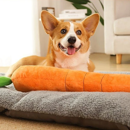 Dog Toy Pet Carrot Plush Toy