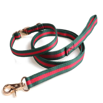 Adjustable luxury Nylon  with pet Leash