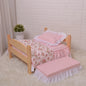 Cute Solid Wood Pet Bed