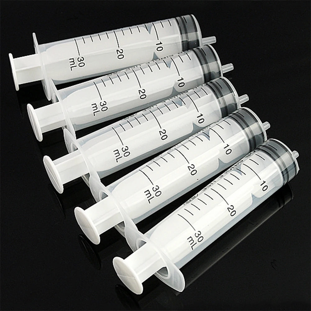 5pcs 1ml,3ml,5ml,10ml,20ml,2.5ml,30ml,50ml Sterile pet feeding disposable syringe