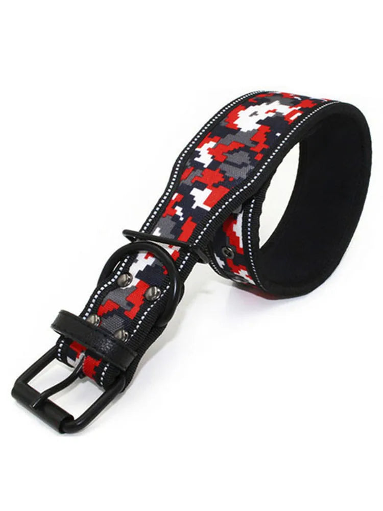 Reflective Puppy Dog Collar with Buckle Soft Padded