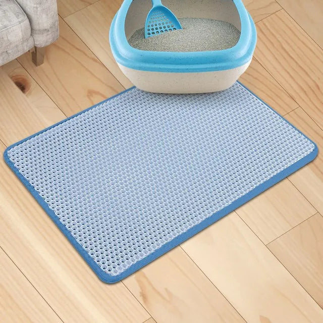 Cat Litter Mat Waterproof Double Layer