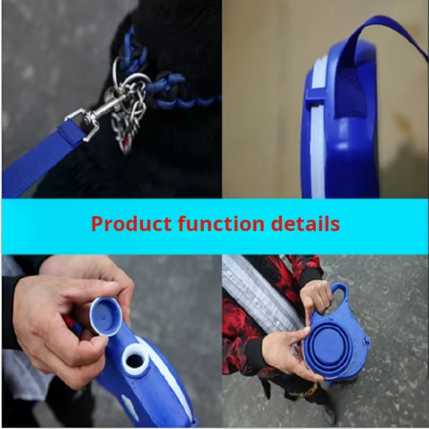 pet leash 3-in-1