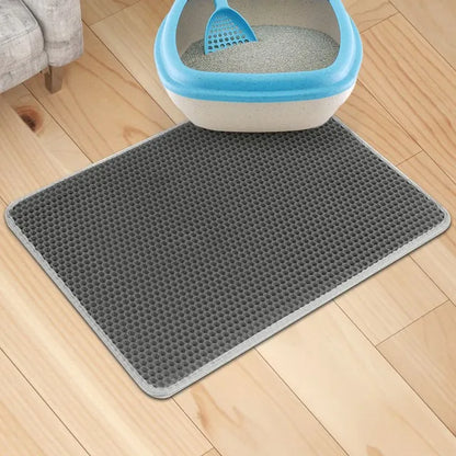 Cat Litter Mat Waterproof Double Layer