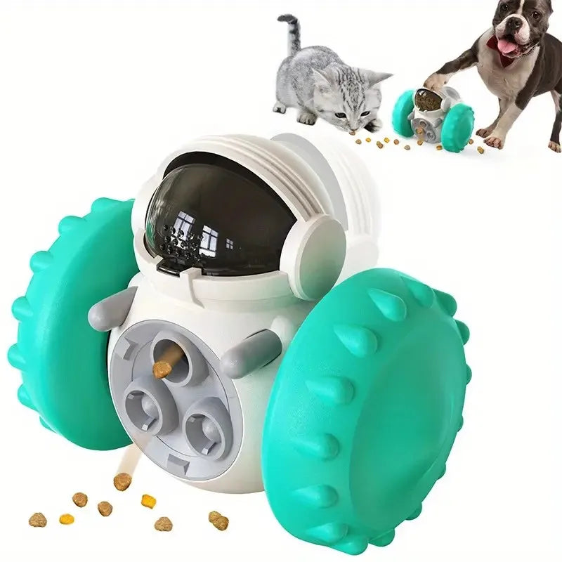 Interactive Dog Treat Puzzle Dispenser Toy