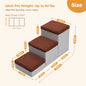 3-Tier Dog Stairs Foldable