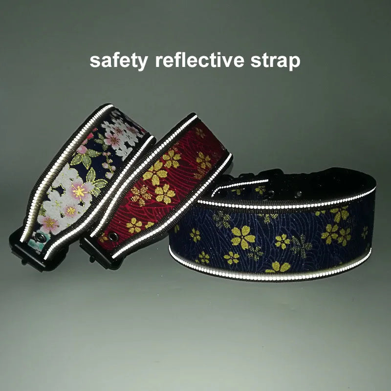Reflective Puppy Dog Collar with Buckle Soft Padded