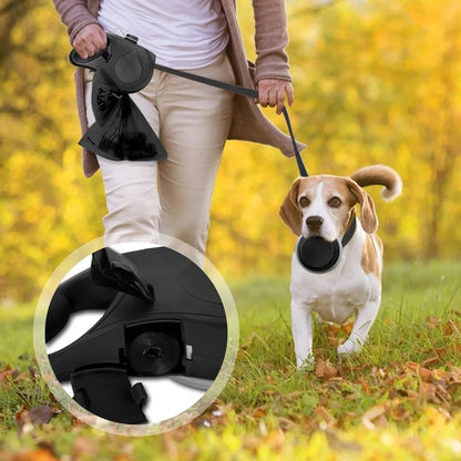 Pet supplies comes with a water bottle pet leash dog walking rope