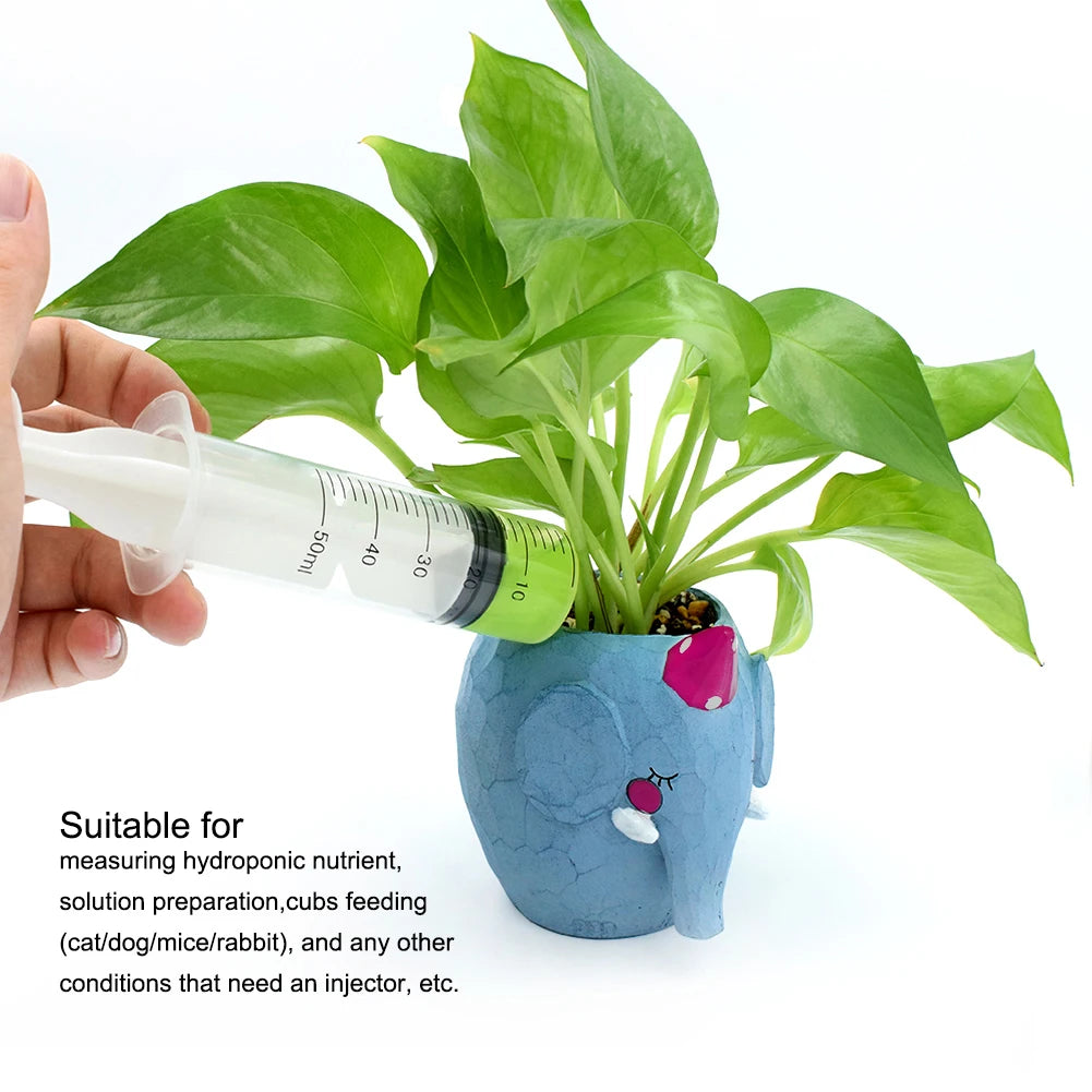 5pcs 1ml,3ml,5ml,10ml,20ml,2.5ml,30ml,50ml Sterile pet feeding disposable syringe